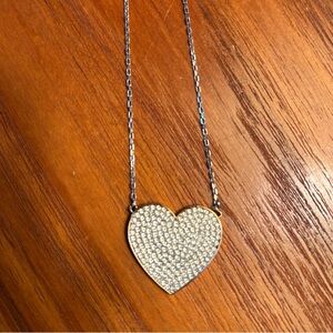 Elegant SWAROVSKI Cupid Heart Pendant Necklace